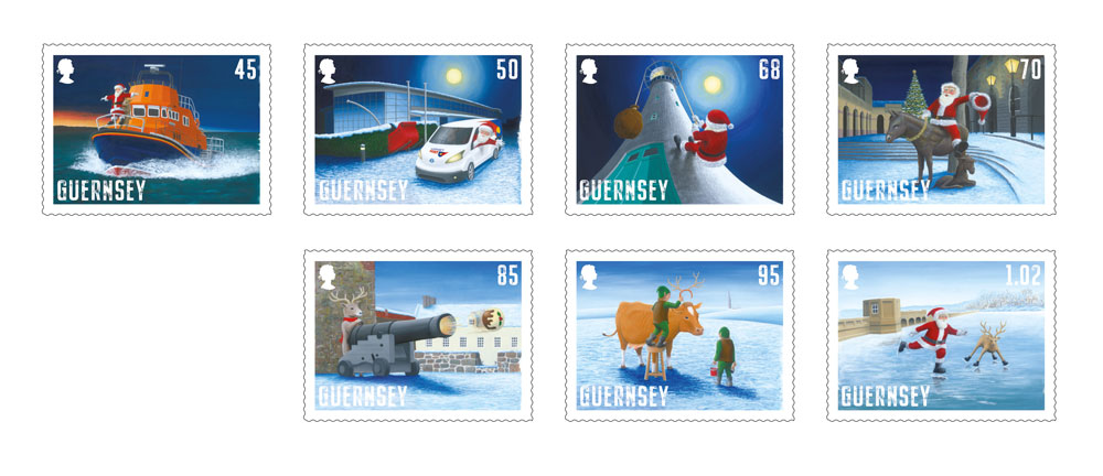 Guernsey Post gets festive with Bailiwick Stamps